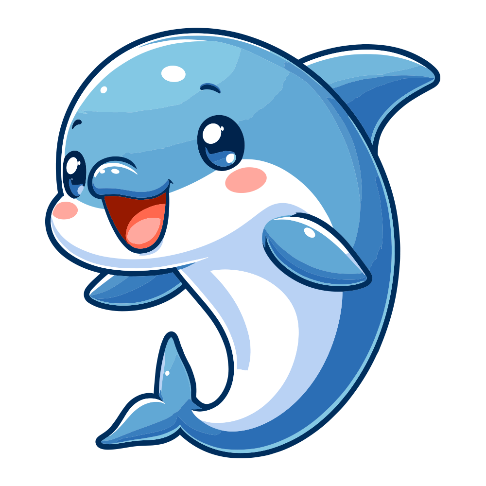 イルカのアニメーション
